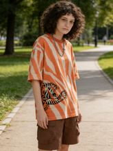 Creative印花 loose T-shirt