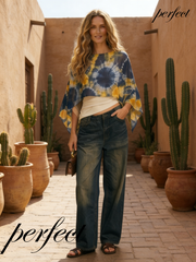 Women's Long Shawl T-shirt