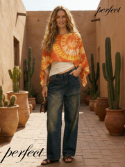 Women's Long Shawl T-shirt
