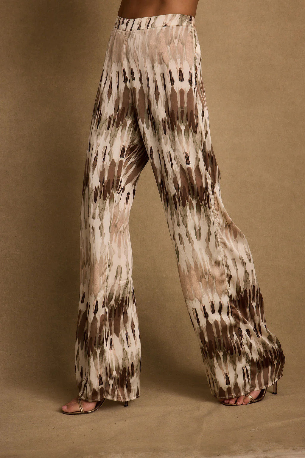 Ladies' casual straight Bohemian trousers